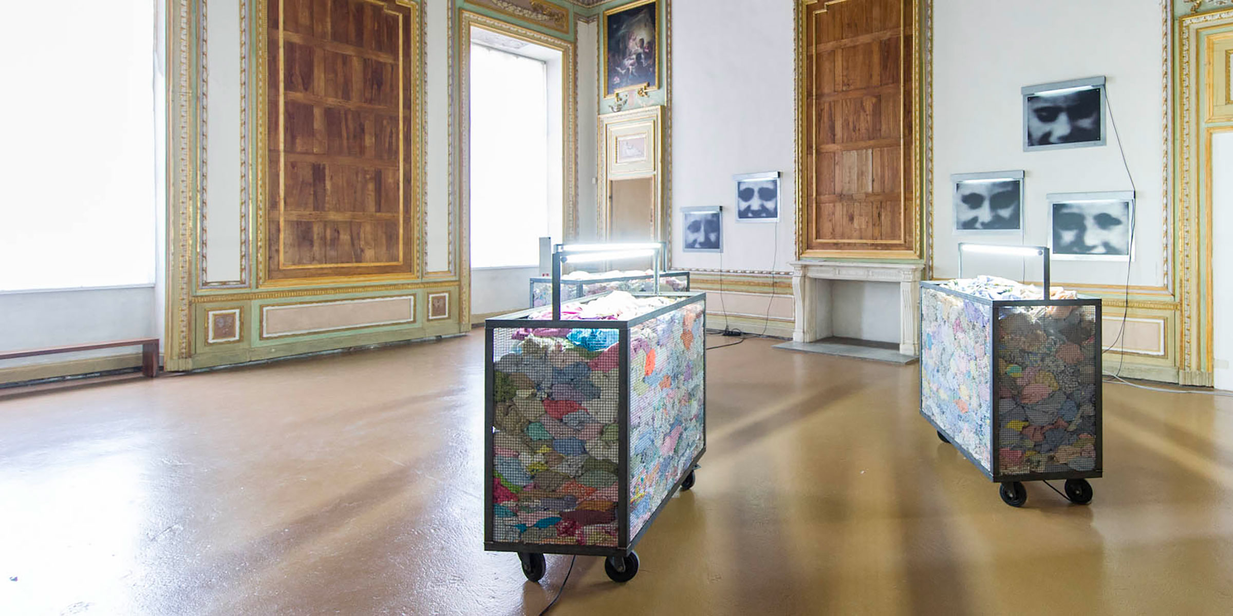 Christian Boltanski, Children, 2011, Containers, 2010
